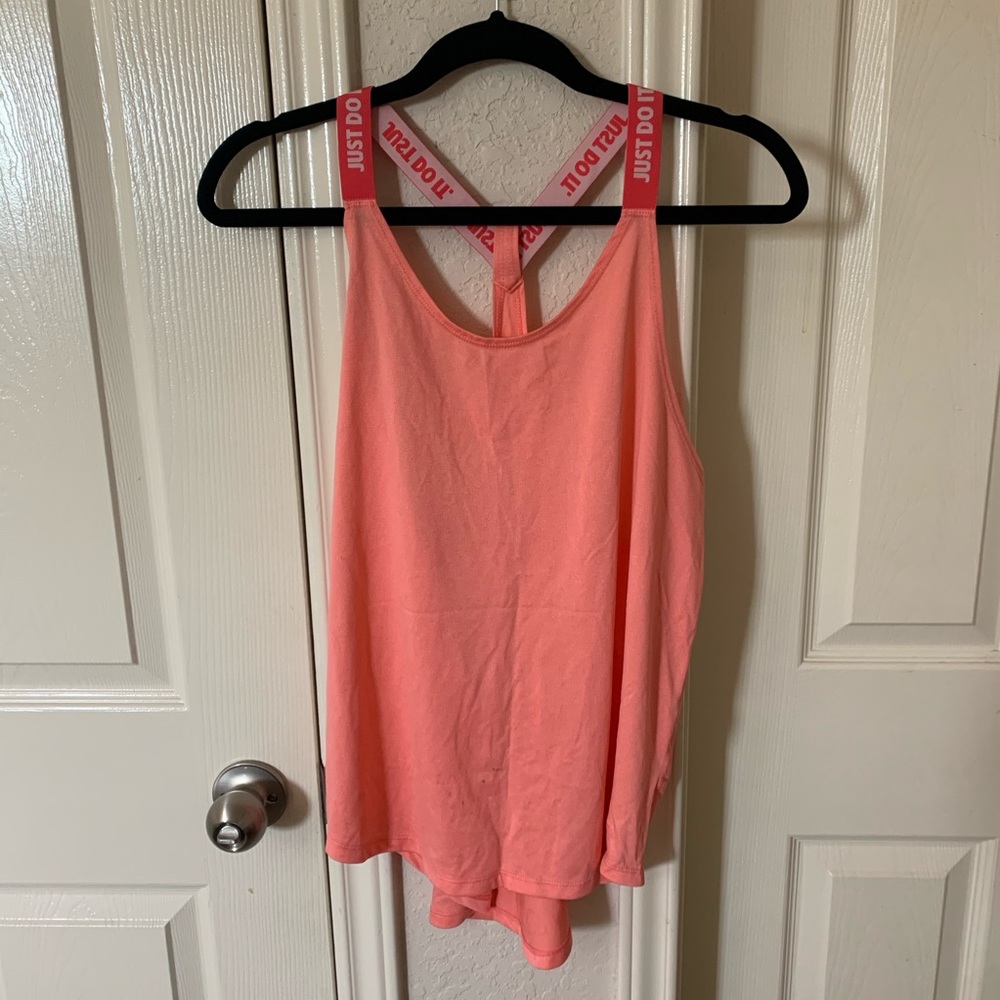Pink Nike Racerback Tank - Picture 2 of 2